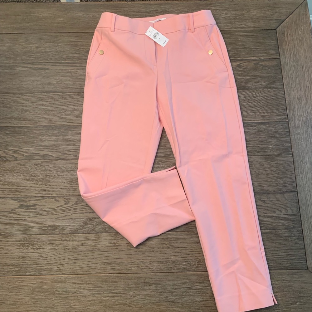 LOFT THE RIVIERA PANT CROPPED JULIE FIT SIZE 4
